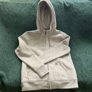 Grey Speckled Carhartt Zip Hoodie